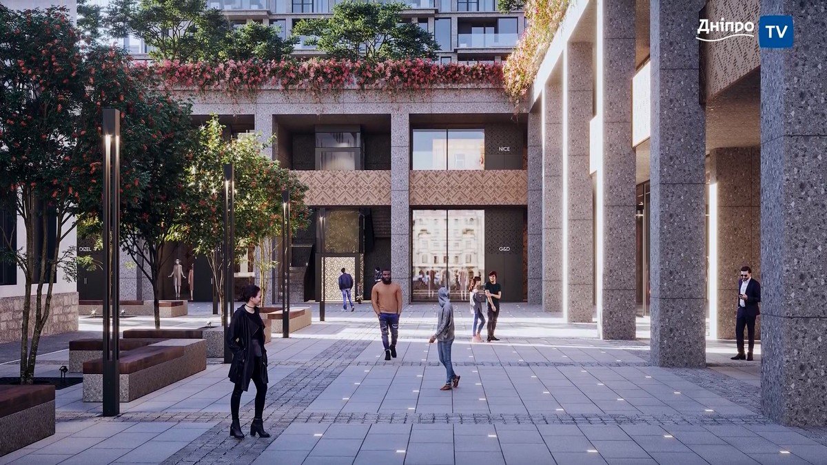 Кусочек улицы Мономаха, переход до Европейской площади и до конца "Пассажа" - это будет пешеходная зона, где останется только трамвай Кусочек улицы Мономаха, переход до Европейской площади и до конца "Пассажа" - это будет пешеходная зона, где останется только трамвай