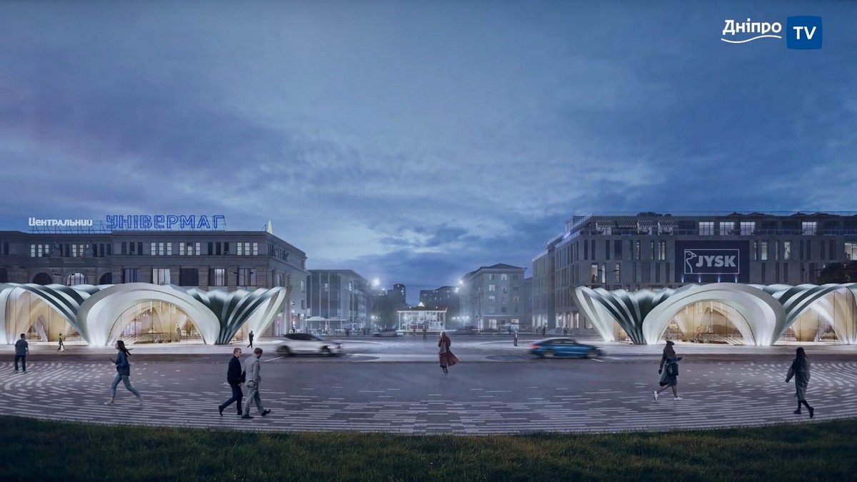 Так может выглядеть вход в метро у Европейской площади Так может выглядеть вход в метро у Европейской площади