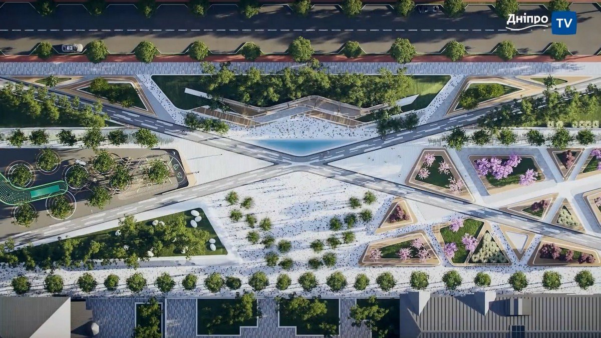 В Днепре центральные улицы могут сделать пешеходными, а транспорт пустить по тоннелю 9