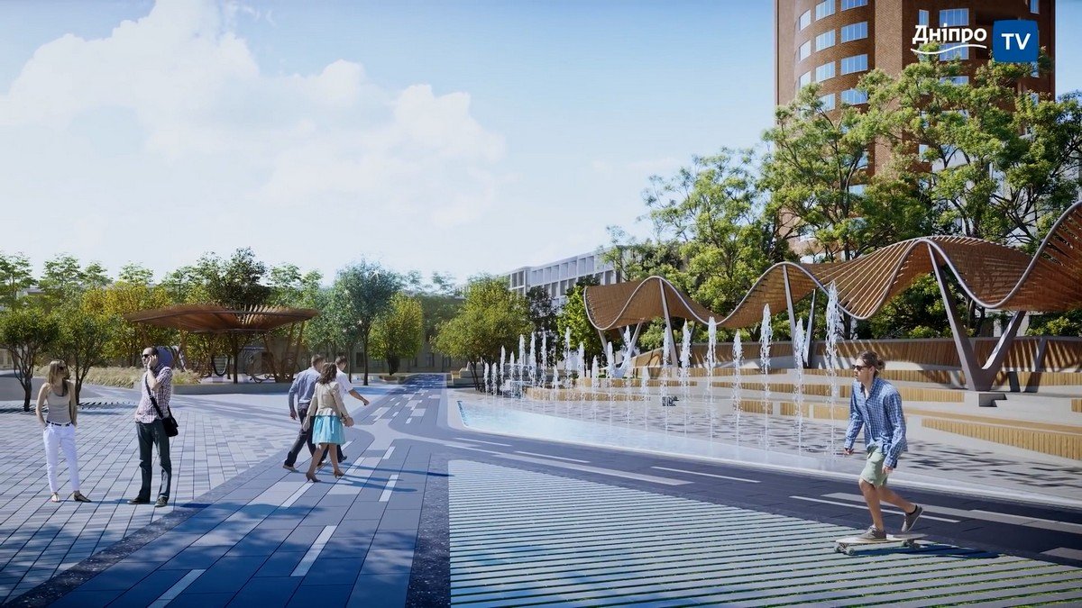 В Днепре центральные улицы могут сделать пешеходными, а транспорт пустить по тоннелю 14