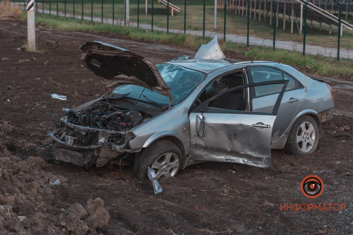 Автомобиль сильно поврежден 