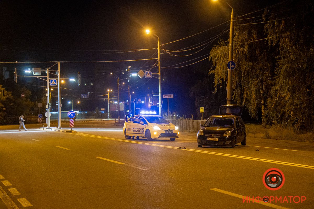 Daewoo два раза врезался в Ford