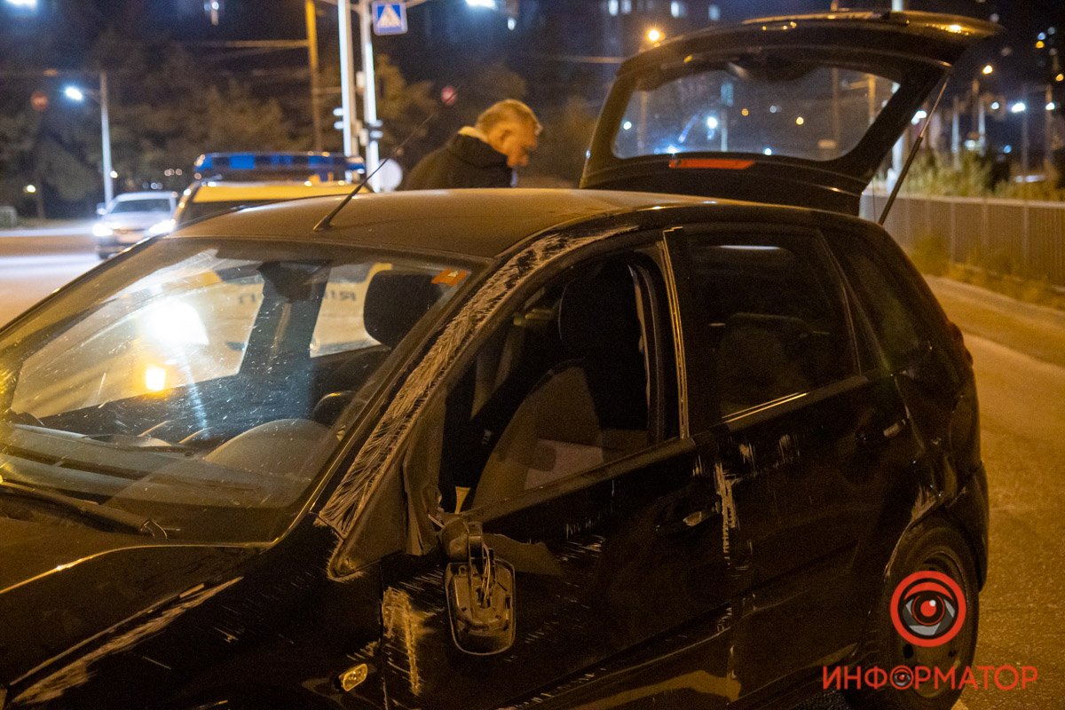 Появилось видео момента ДТП