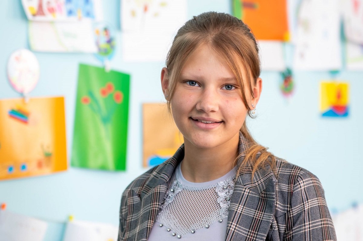 Ученики днепровской школы №104 уже учатся в обновленных классах 6