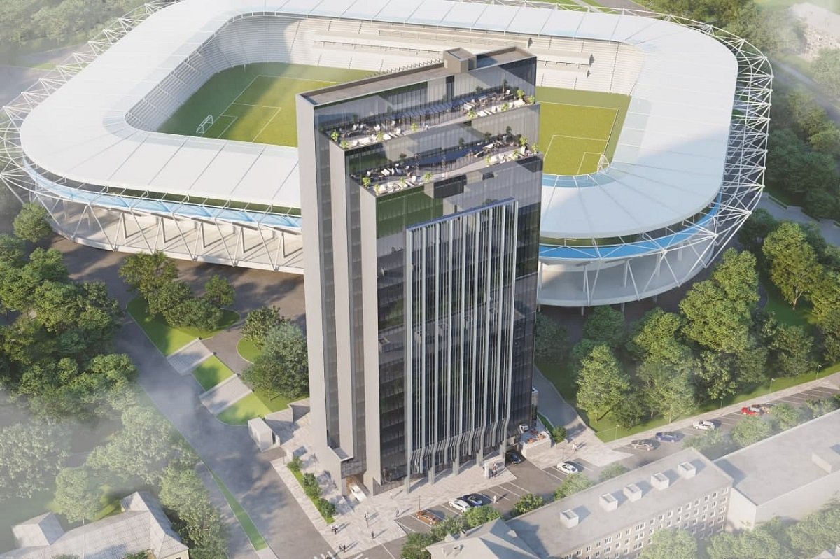 23 этажа инновационного пространства для бизнеса - в Днепре скоро откроется БЦ ARENA TOWER 1