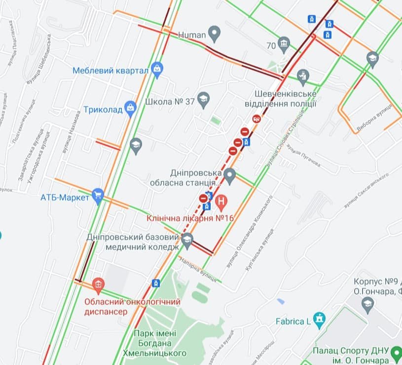 Пробки на участке Пробки на участке