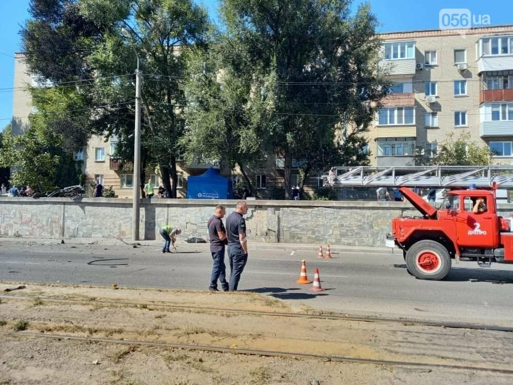 Часть проспекта перекрыли Часть проспекта перекрыли