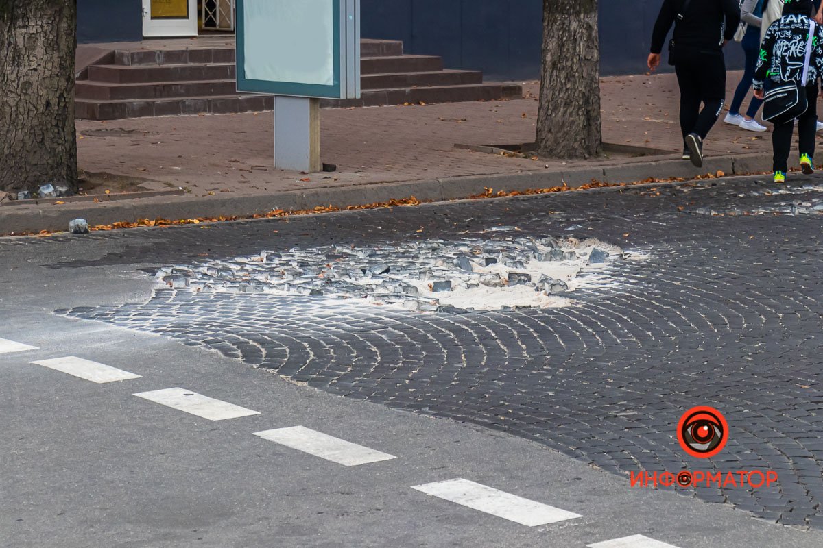 Место не оградили