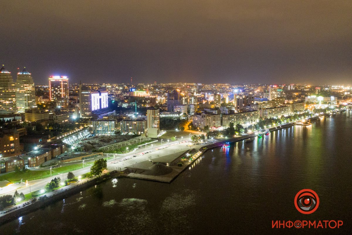 Путь, по которому прошла колонна 