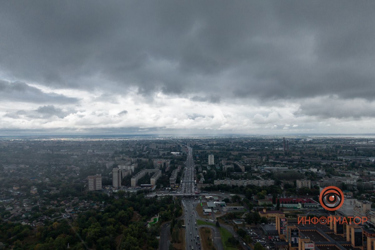 Депрессивный Днепр: над городом нависли мрачные осенние тучи 10