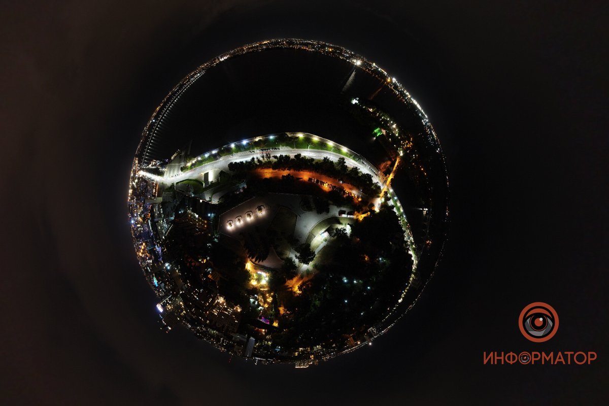 Люби Днепр на все 360: как выглядит город в необычном ракурсе 1