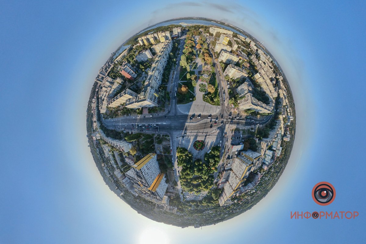 Люби Днепр на все 360: как выглядит город в необычном ракурсе 2