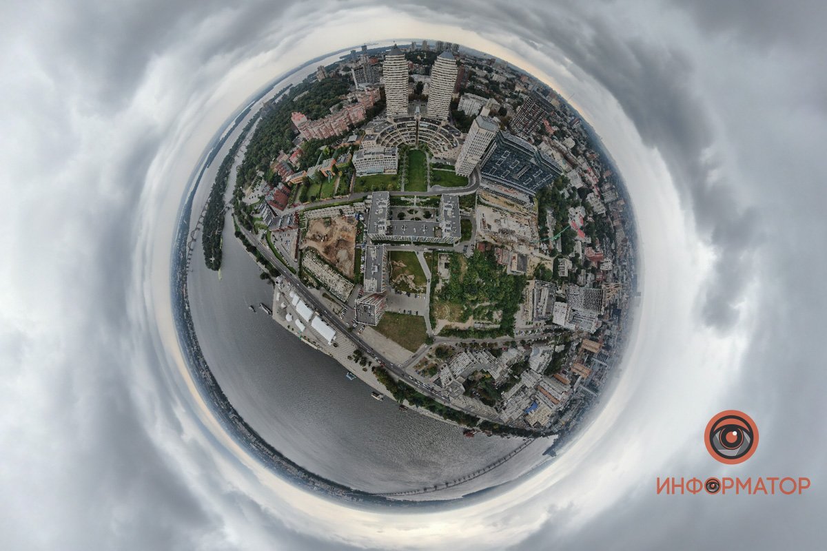 Люби Днепр на все 360: как выглядит город в необычном ракурсе 7