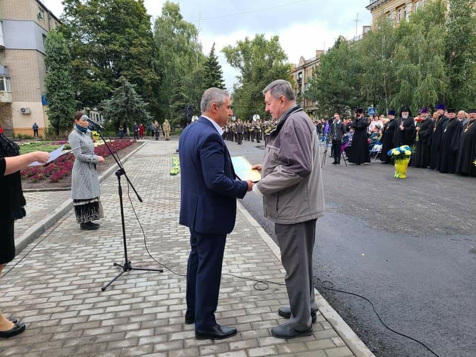 В Новомосковске прошел митинг к 78-й годовщине освобождения города от нацистских захватчиков 2