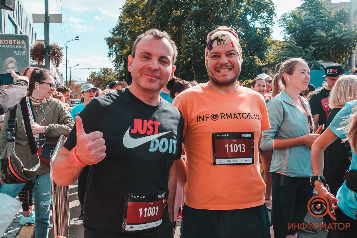 3 тысячи участников, перекрытые улицы и десятки километров трассы: как в Днепре прошел Almaz Group Dnipro Marathon 6