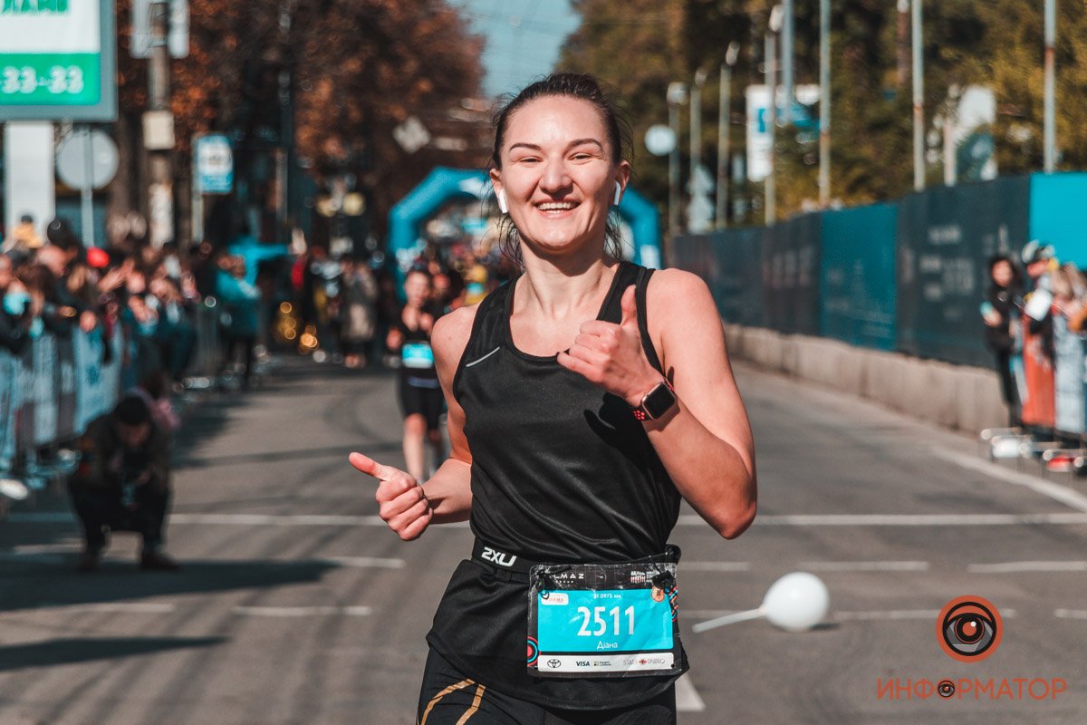 3 тысячи участников, перекрытые улицы и десятки километров трассы: как в Днепре прошел Almaz Group Dnipro Marathon 47