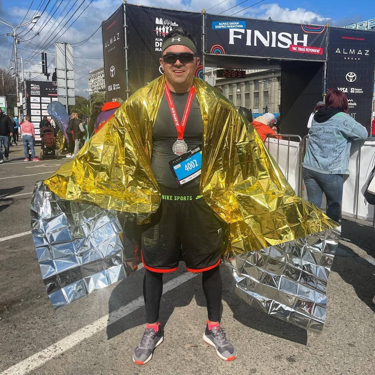 В Днепре прошел Almaz Group Dnipro Marathon: топ фото из соцсетей 7