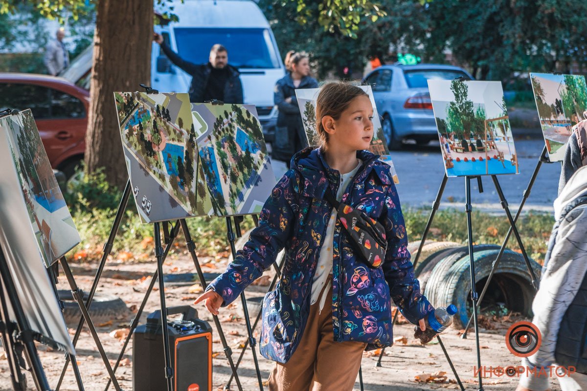 Дмитрий Кисилевский представил проект реконструкции сквера на Клочко-6 6