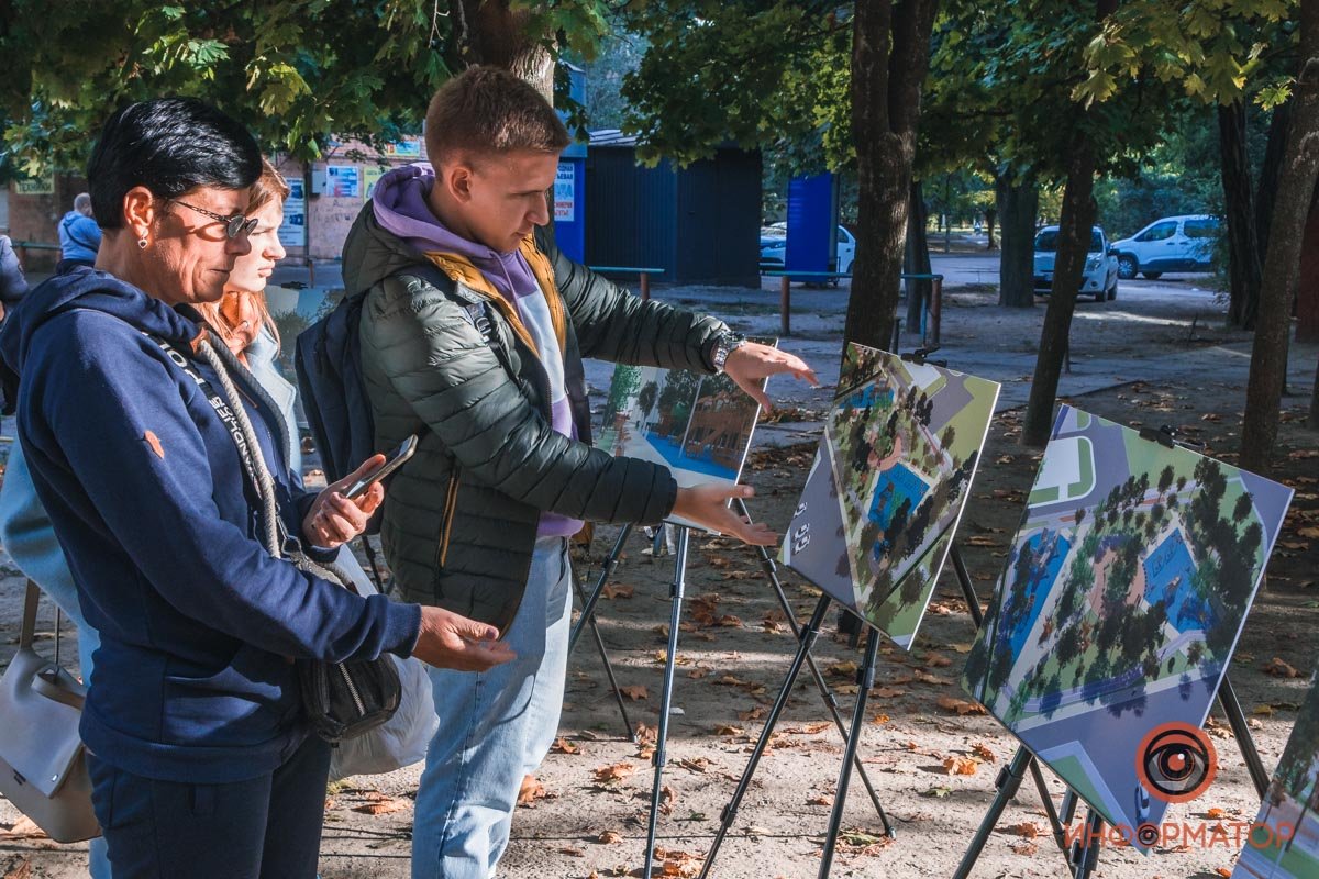 Дмитрий Кисилевский представил проект реконструкции сквера на Клочко-6 8