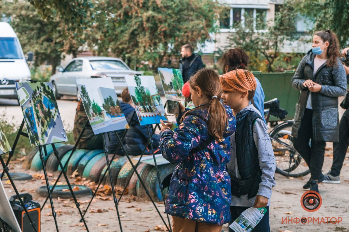 Дмитрий Кисилевский представил проект реконструкции сквера на Клочко-6 9