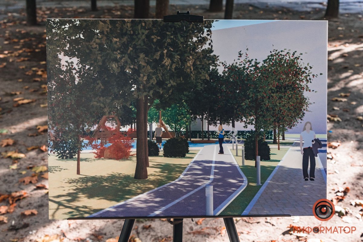 Дмитрий Кисилевский представил проект реконструкции сквера на Клочко-6 18