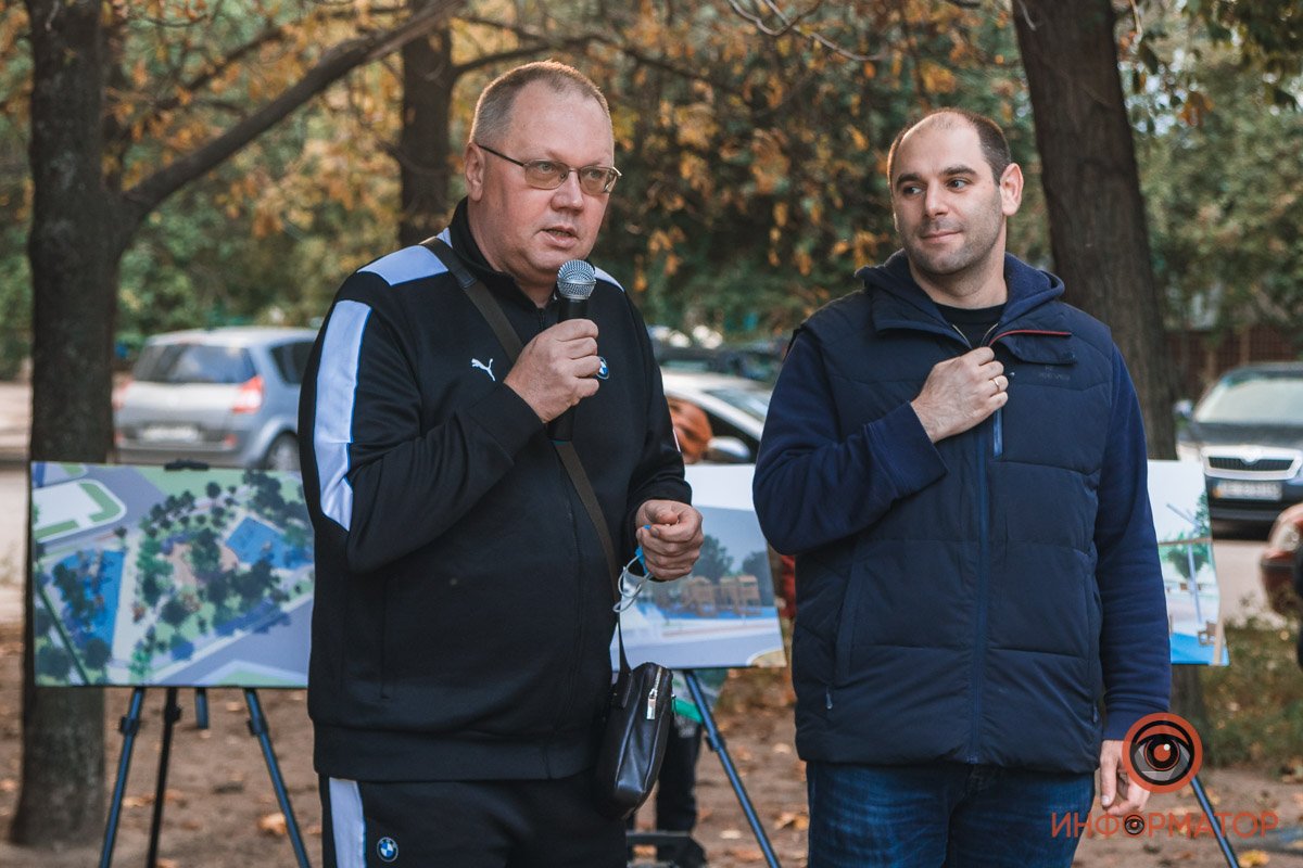 Дмитрий Кисилевский представил проект реконструкции сквера на Клочко-6 21
