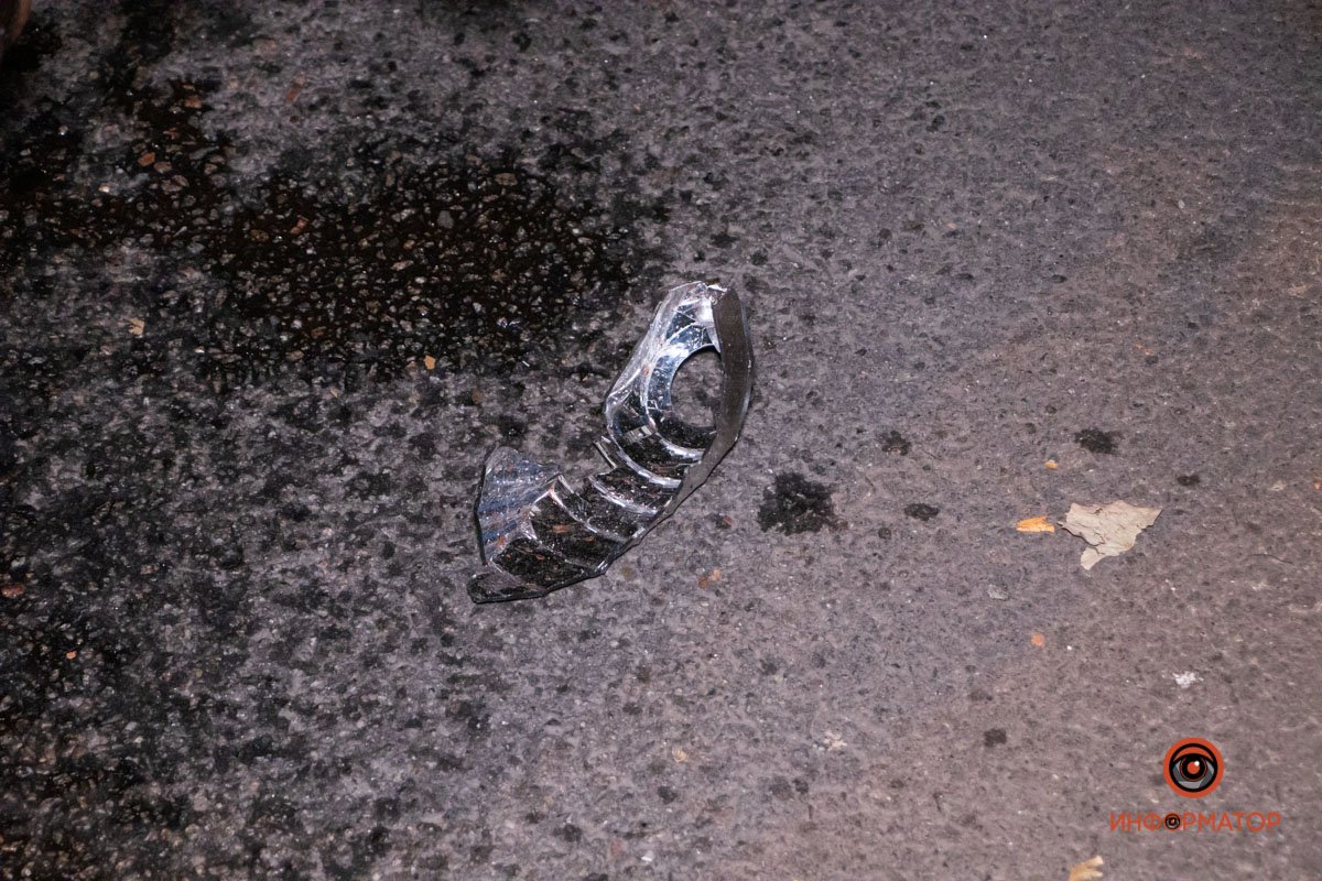 На проезжей части 