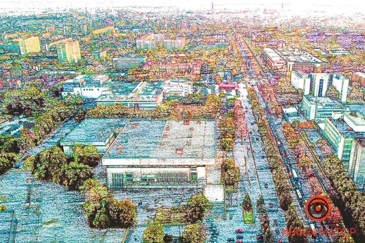 Нарисованный город Нарисованный город