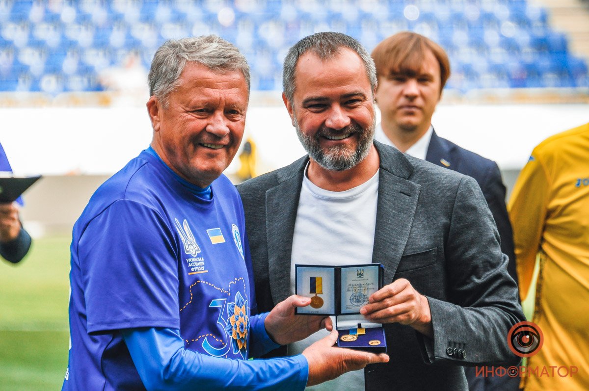 Мирон Маркевич и Андрей Павелко Мирон Маркевич и Андрей Павелко