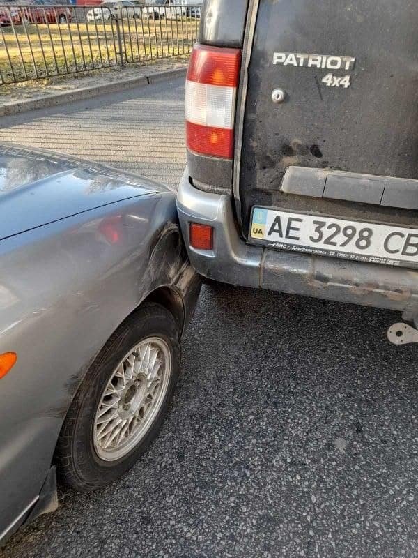 На Донецком Шоссе случилось ДТП