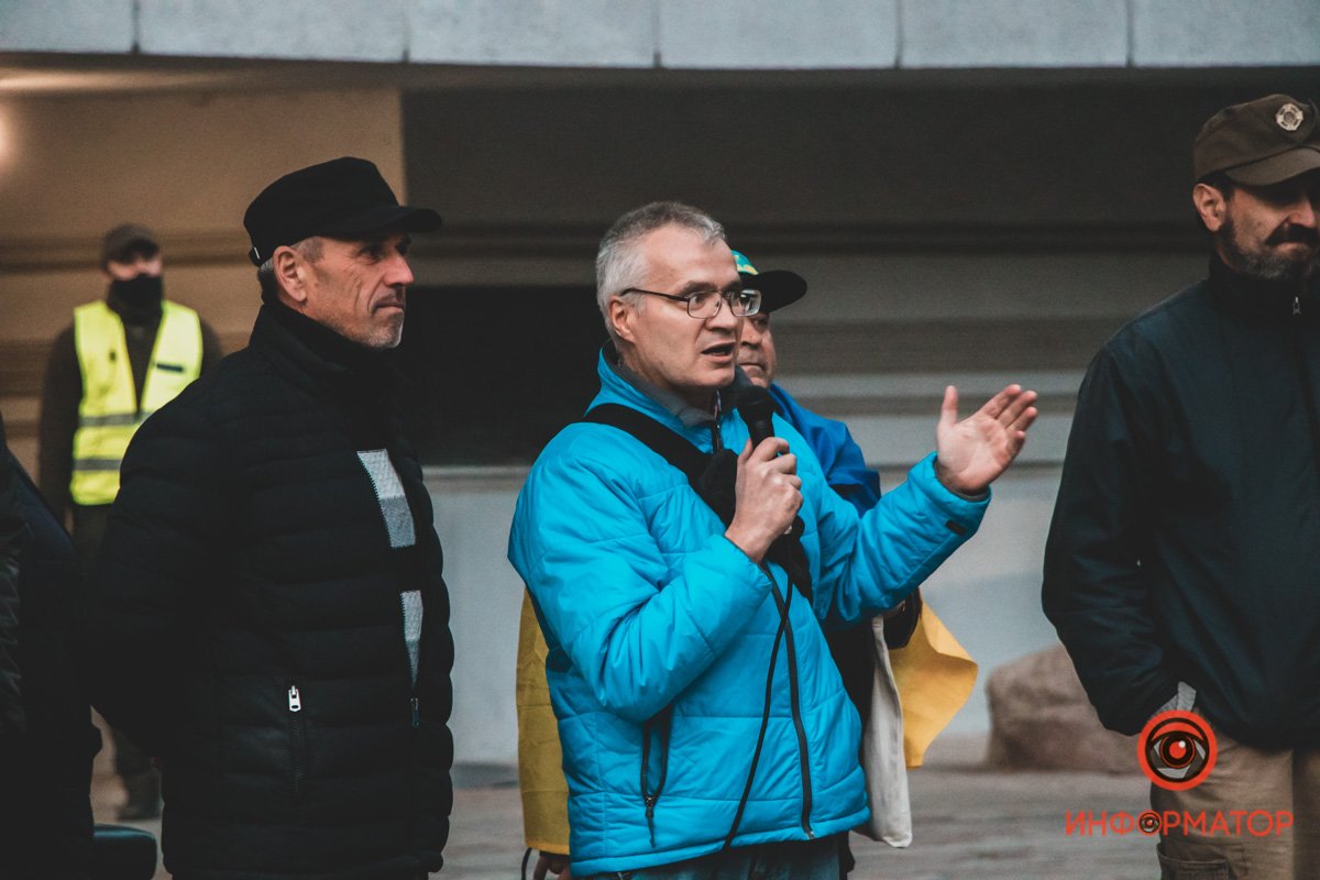 Нет российским гастролерам: в Днепре митинговали против выступления Ирины Круг 2