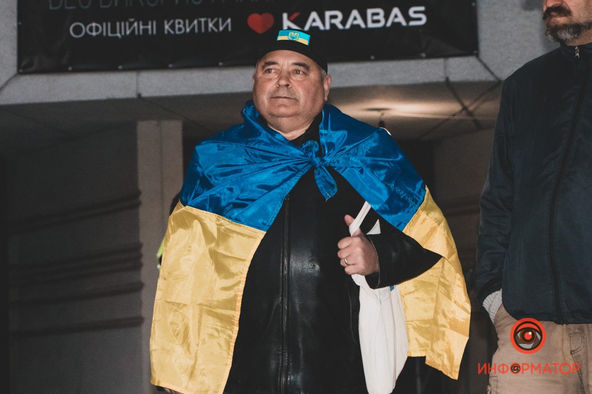 Нет российским гастролерам: в Днепре митинговали против выступления Ирины Круг 7