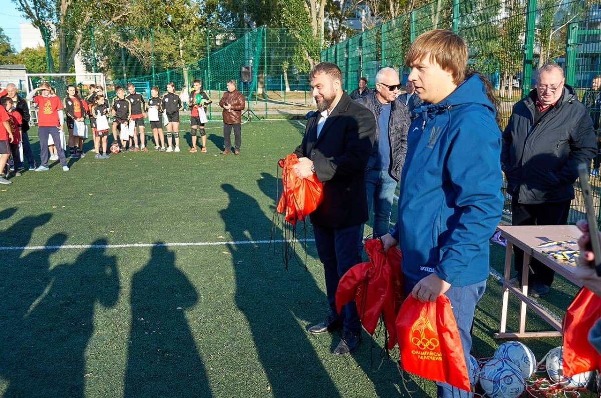 В Новомосковске впервые состоялись областные соревнования среди детей "Олімпійське лелеченя" 4