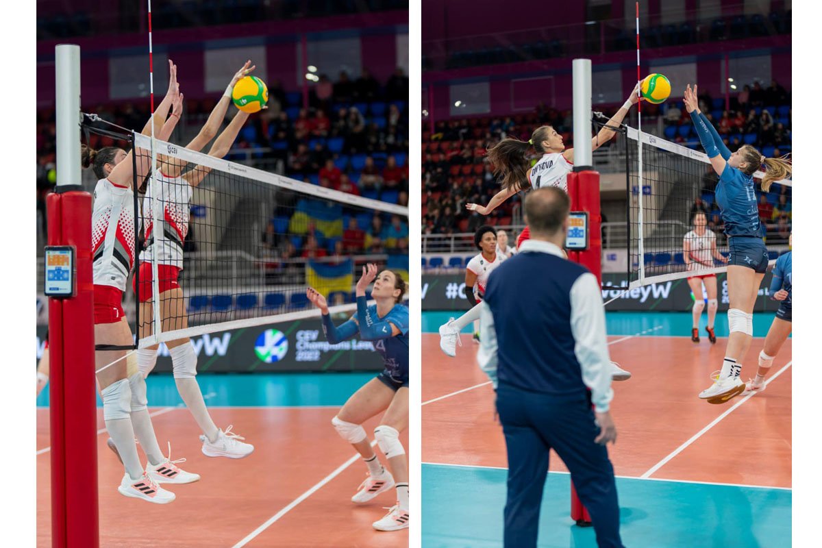 Волейболистки "Прометея" одержали первую победу в Лиге Чемпионов 2