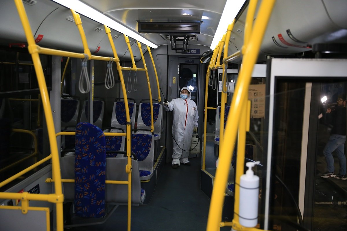 Как в электротранспорте Днепра придерживаются противоэпидемических мероприятий 3