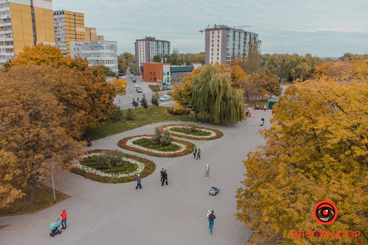 Осень на бульваре Славы