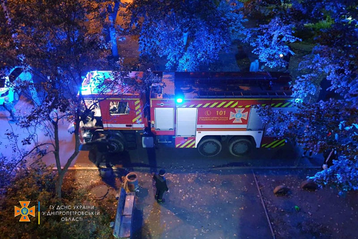 В Днепре на Янгеля из-за неисправного электросчетчика загорелась квартира 1