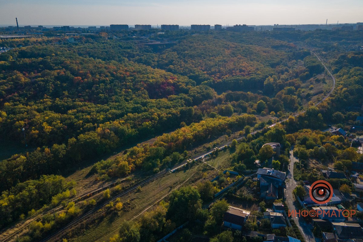 Удивительная красота: как в Днепре выглядит Тоннельная балка в осенних тонах 33