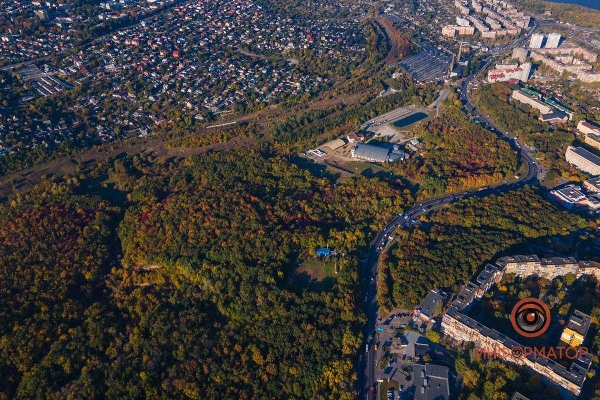 Удивительная красота: как в Днепре выглядит Тоннельная балка в осенних тонах 37