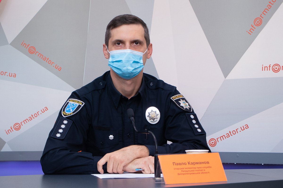 Старший инспектор пресс-службы Патрульной полиции Павел Карманов