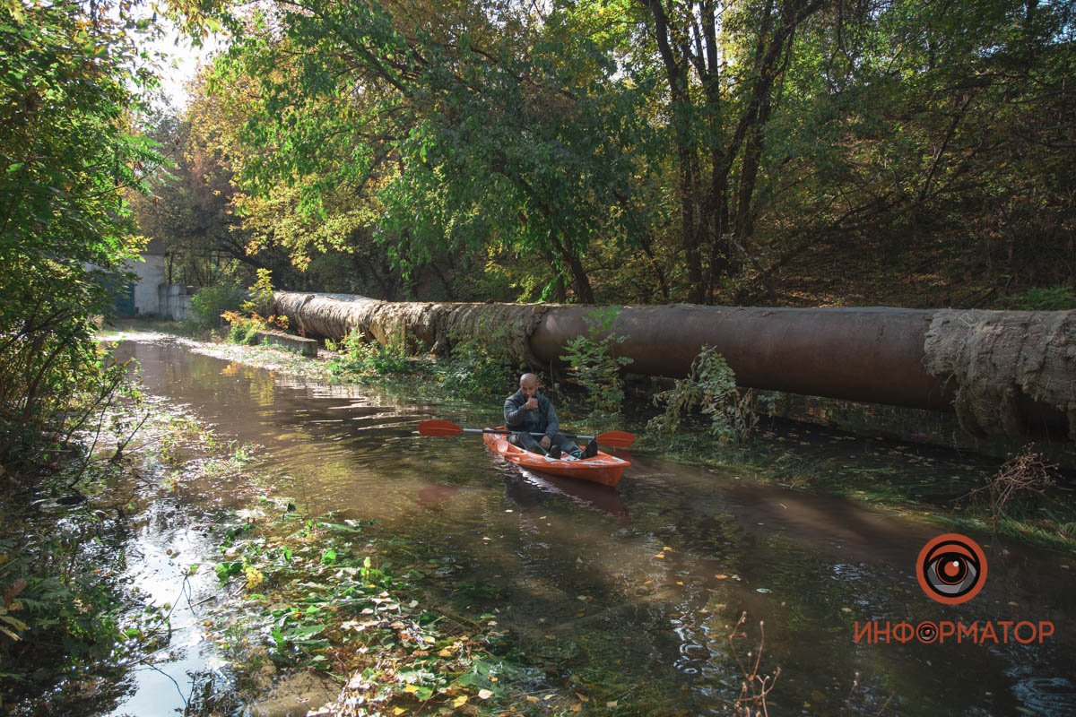 В луже можно плавать на каяке