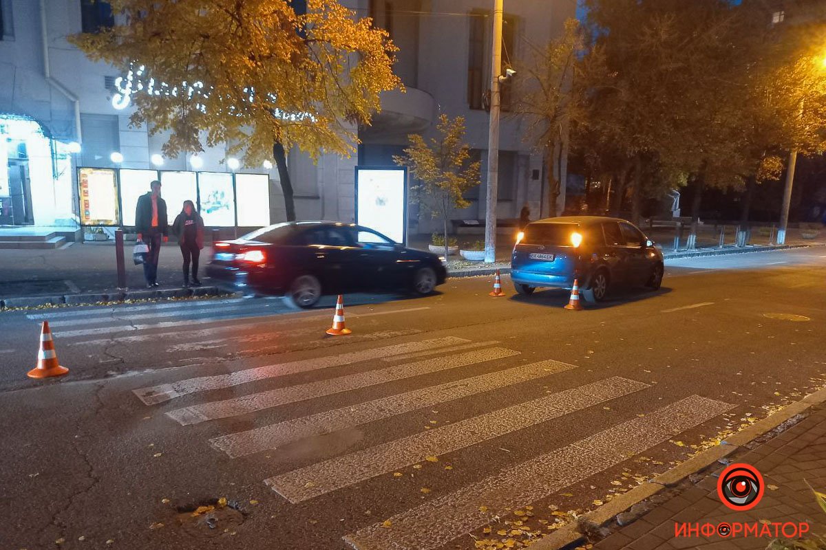 В Днепре на Воскресенской на пешеходном переходе Ford сбил 11-летнего мальчика 3