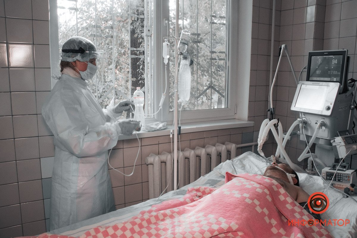 97% пациентов переполненного ковид-отделения в инфекционной больнице Днепра  невакцинированны 5