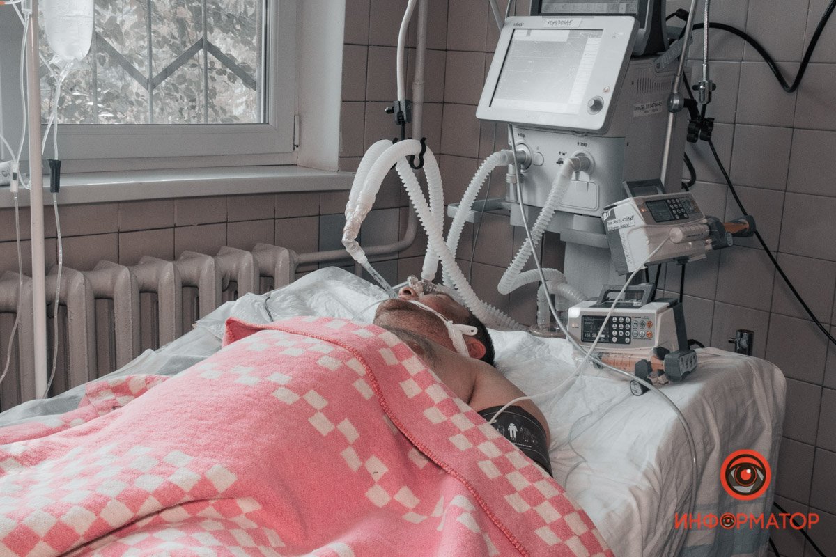 97% пациентов переполненного ковид-отделения в инфекционной больнице Днепра  невакцинированны 7