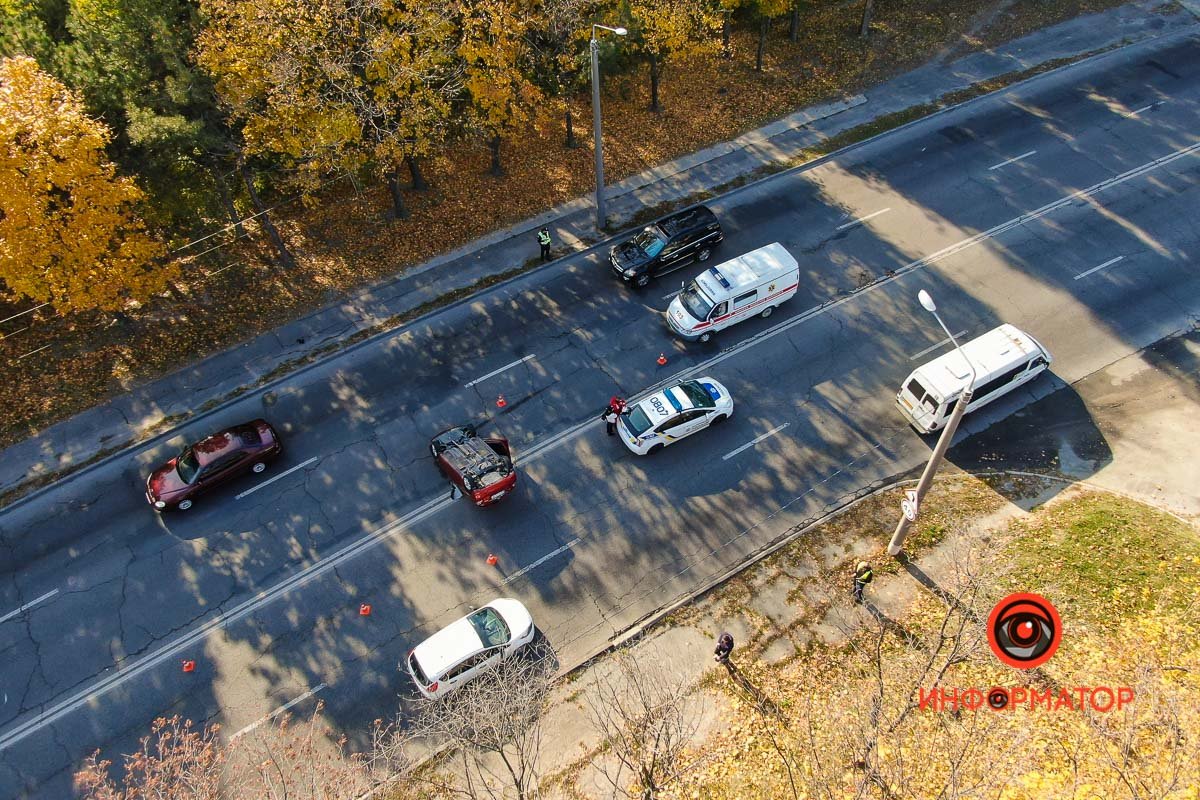 Авто двигалось со стороны Запорожского шоссе