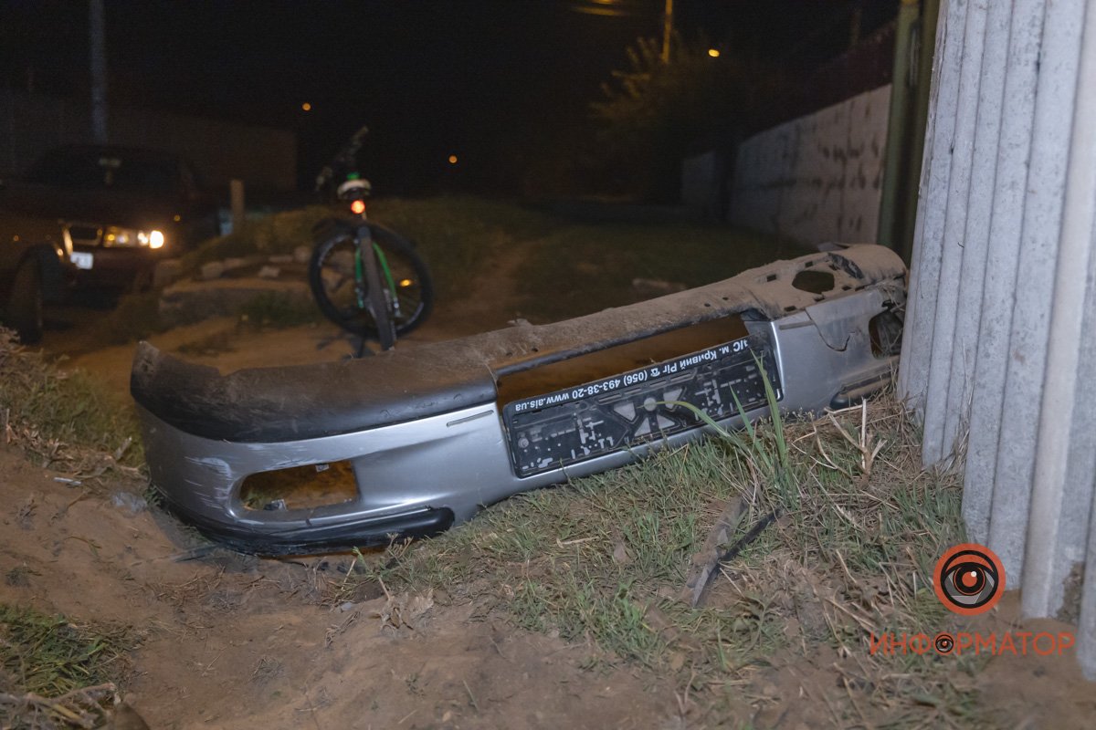 Авария случилась около 21:10