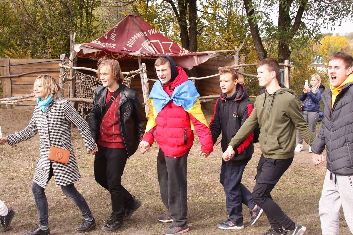 В Днепре ко Дню защитников и защитниц прошлая совместная подготовка ветеранов и гражданских 16