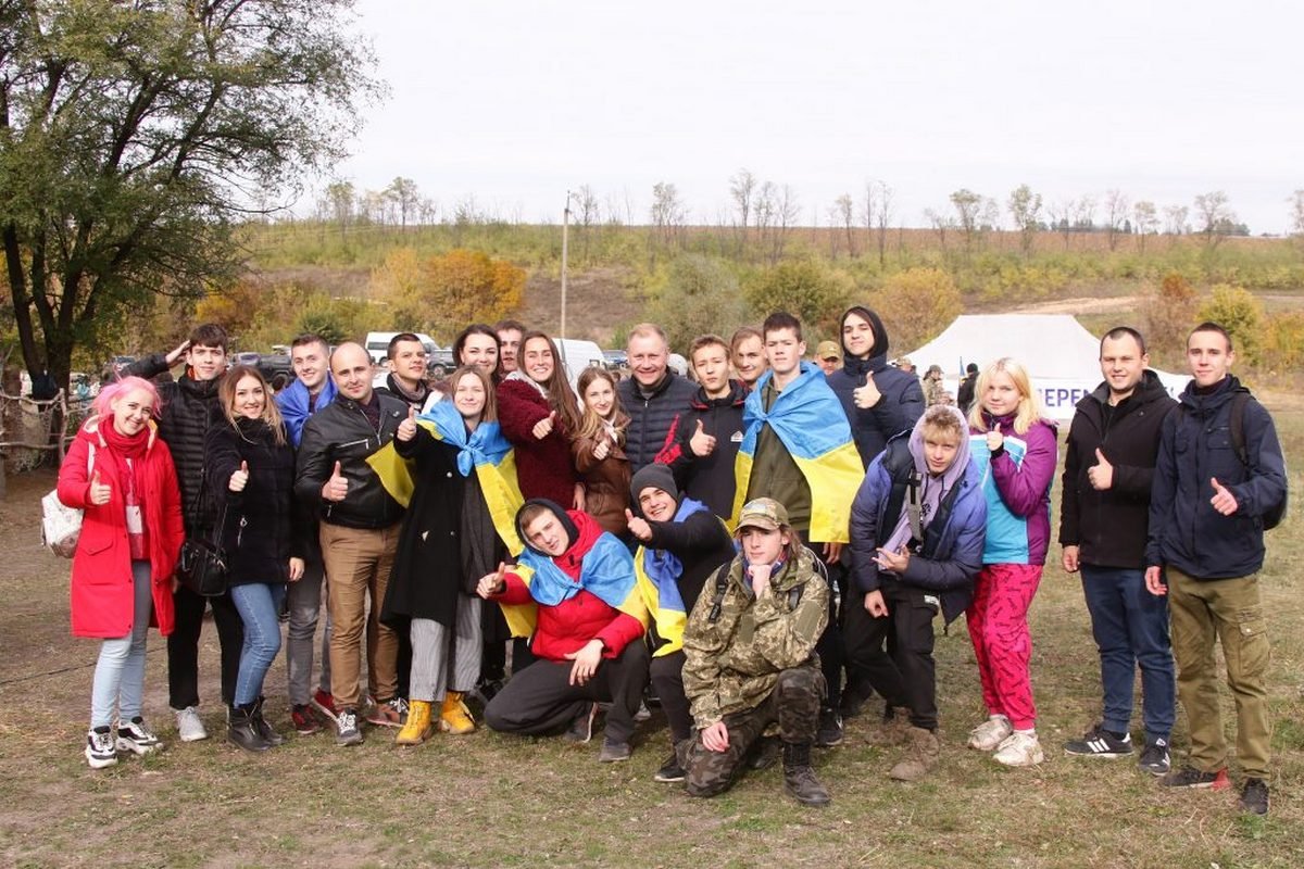 В Днепре ко Дню защитников и защитниц прошлая совместная подготовка ветеранов и гражданских 20