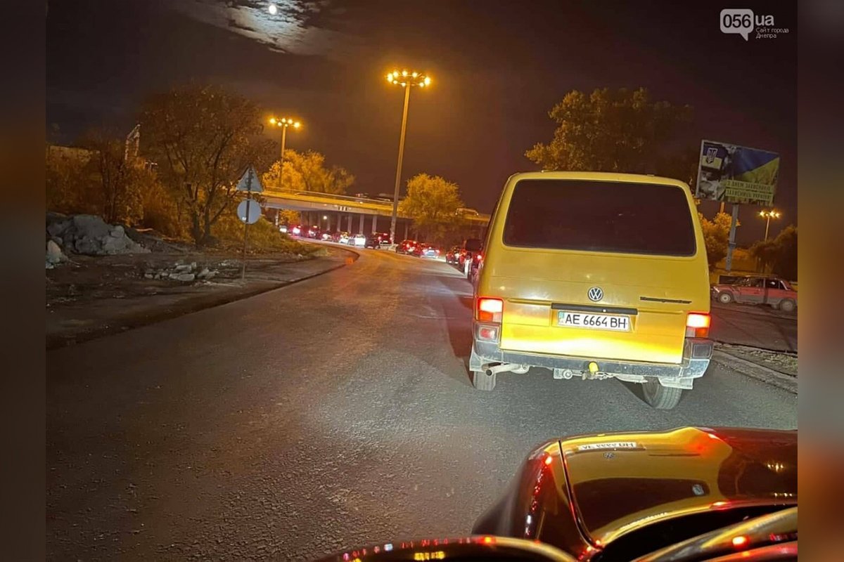 Все из-за ремонта моста