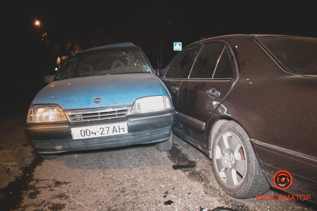 В аварии пострадал водитель Opel